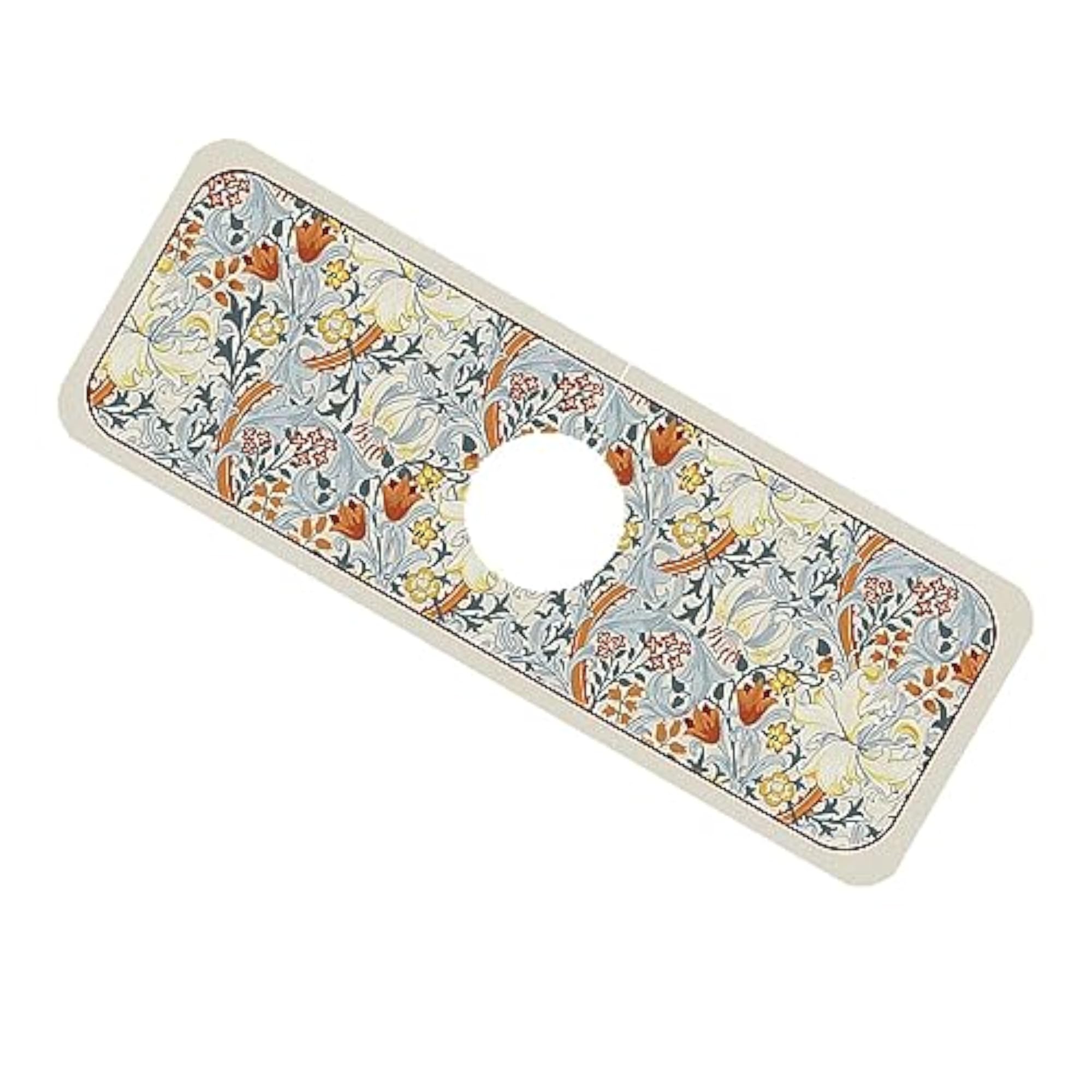 Faucet Splash Guard Mat for Kitchen and Bathroom